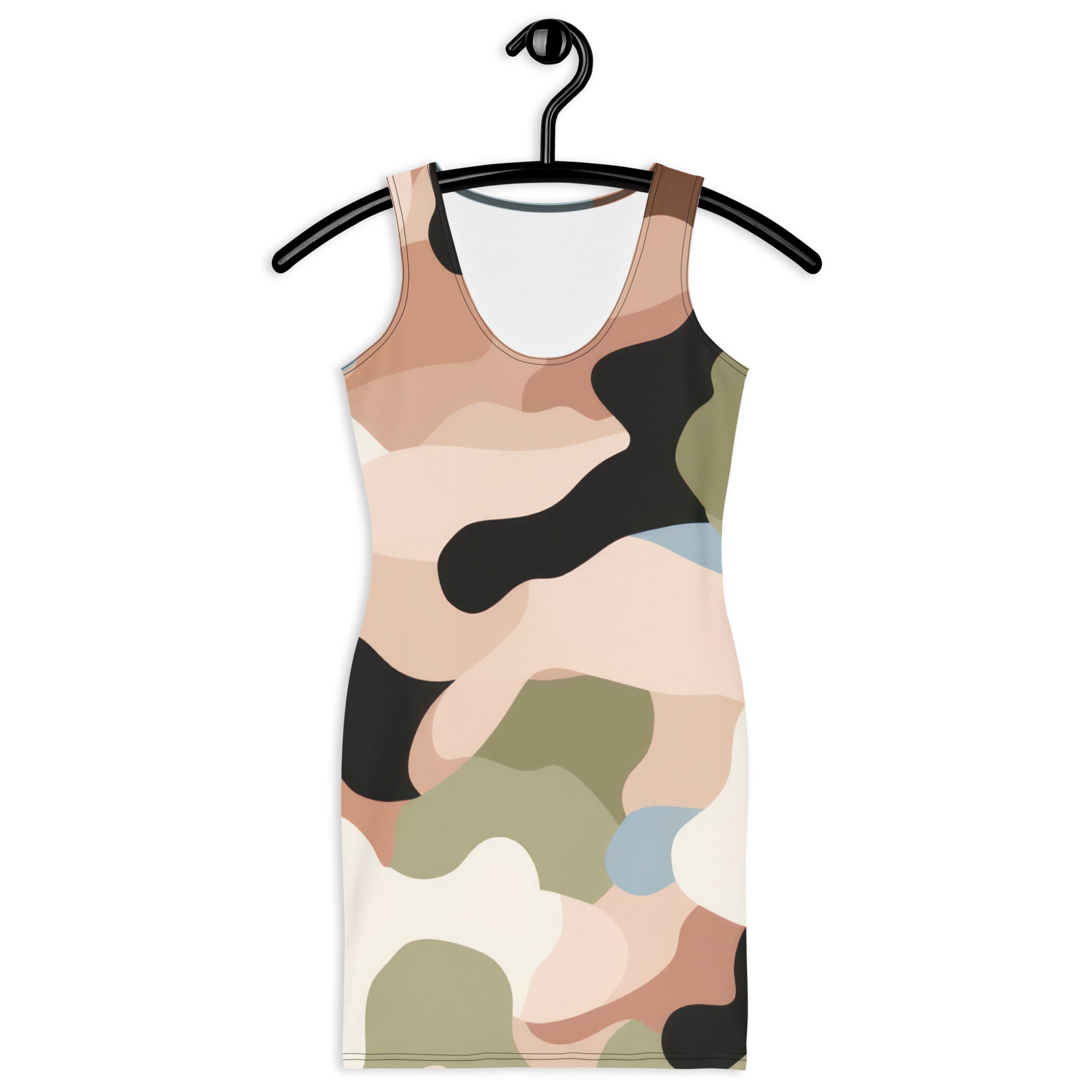 Camo Cadet Cocktail Charm Dress