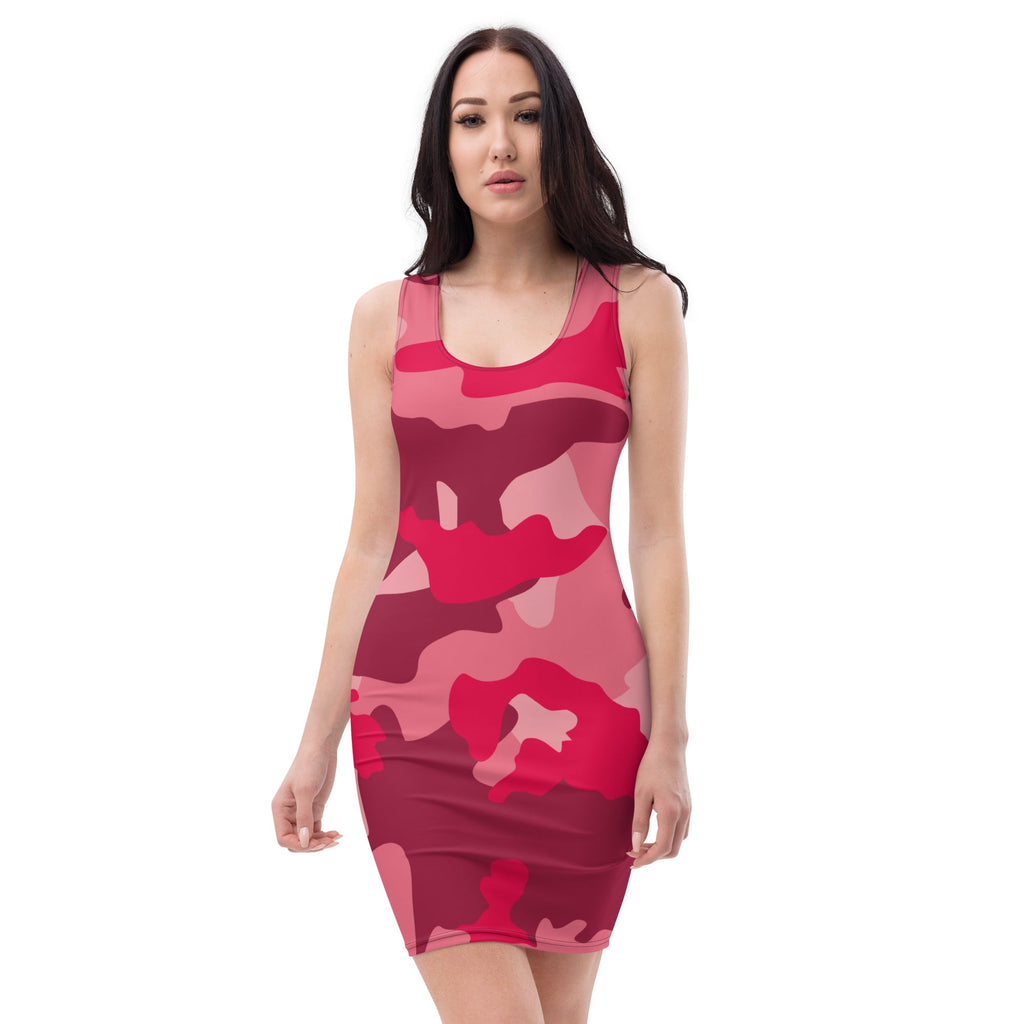 Camo Campaign Cocktail Coziness Dress