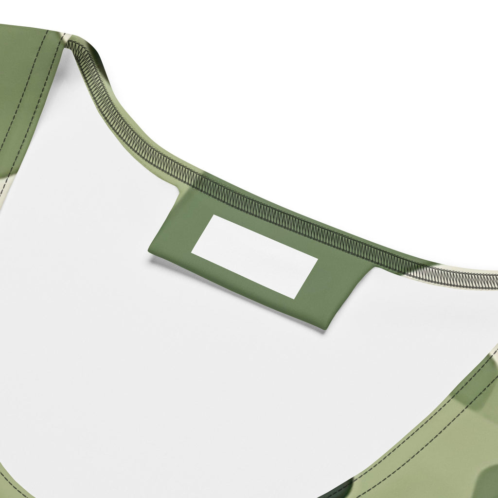 Camouflage Charm Chiffon Dress
