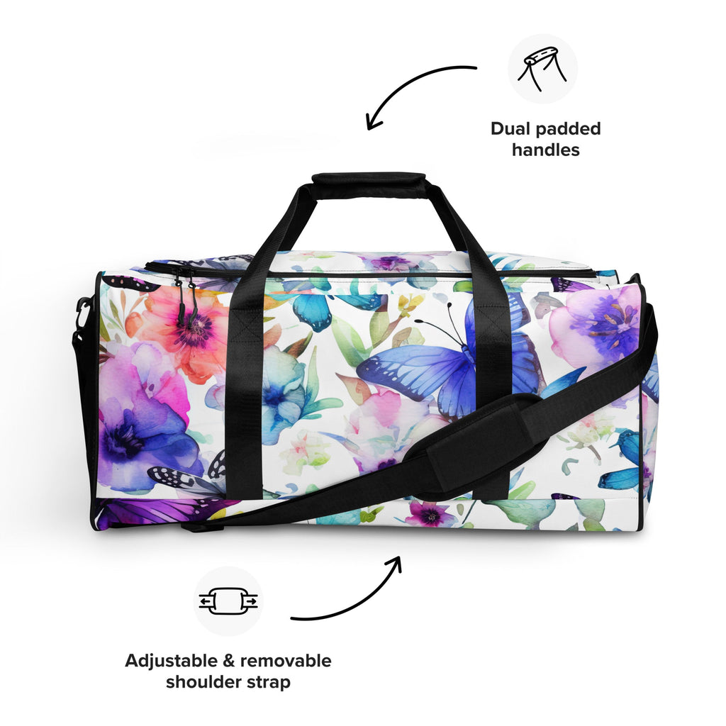 Butterfly Lover's Travel Perfect Duffle Bag