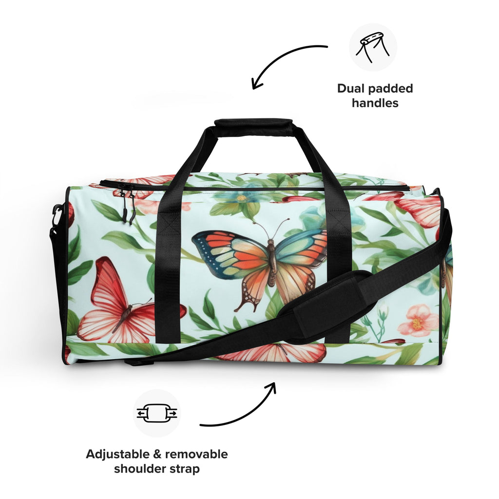 Butterfly Lover's Travel Perfect Duffle Bag