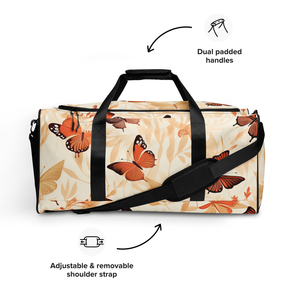 Butterfly Lover's Travel Perfect Duffle Bag