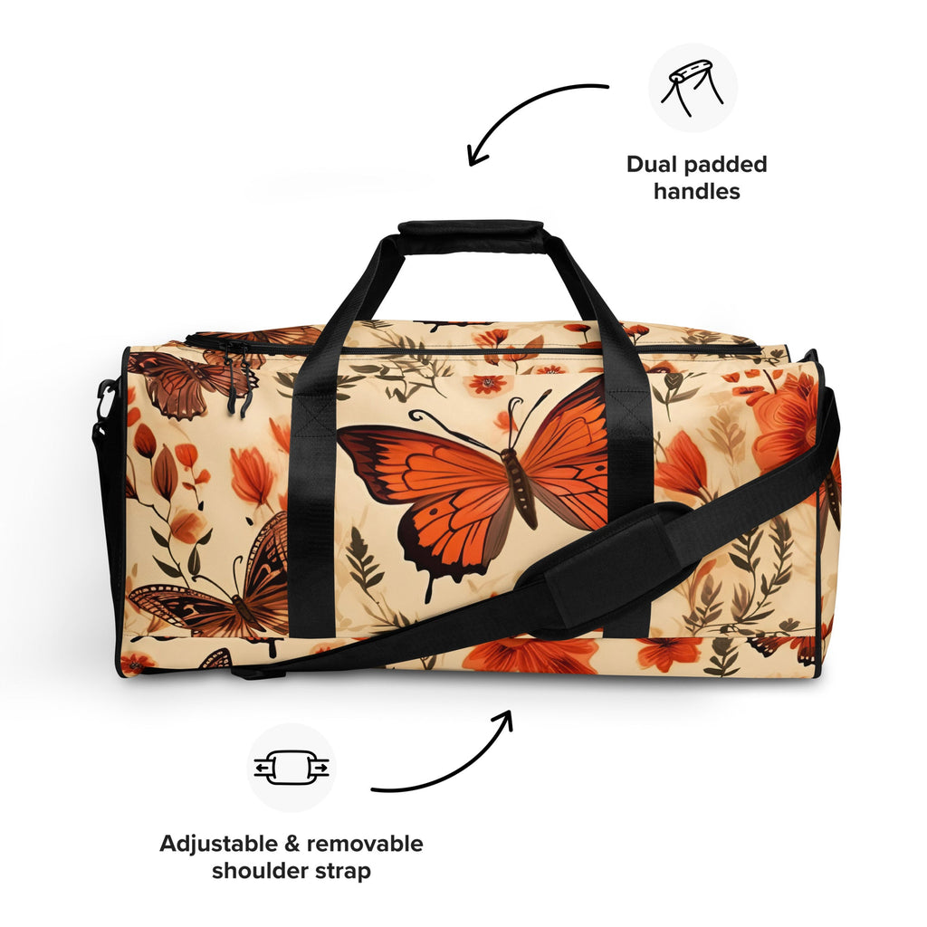 Butterfly Lover's Travel Perfect Duffle Bag