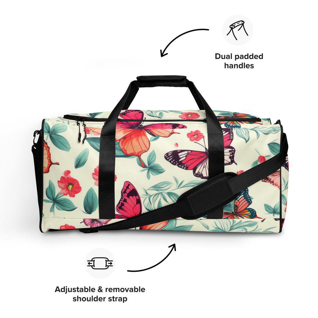 Butterfly Lover's Travel Perfect Duffle Bag