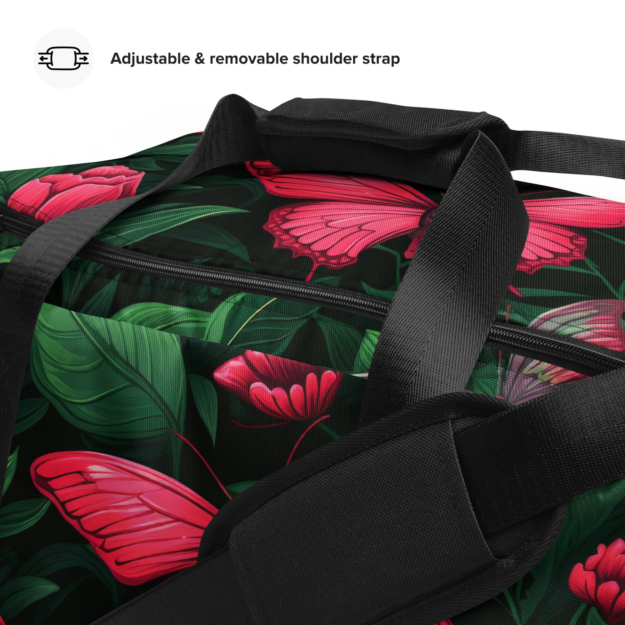 Butterfly Lover's Travel Perfect Duffle Bag