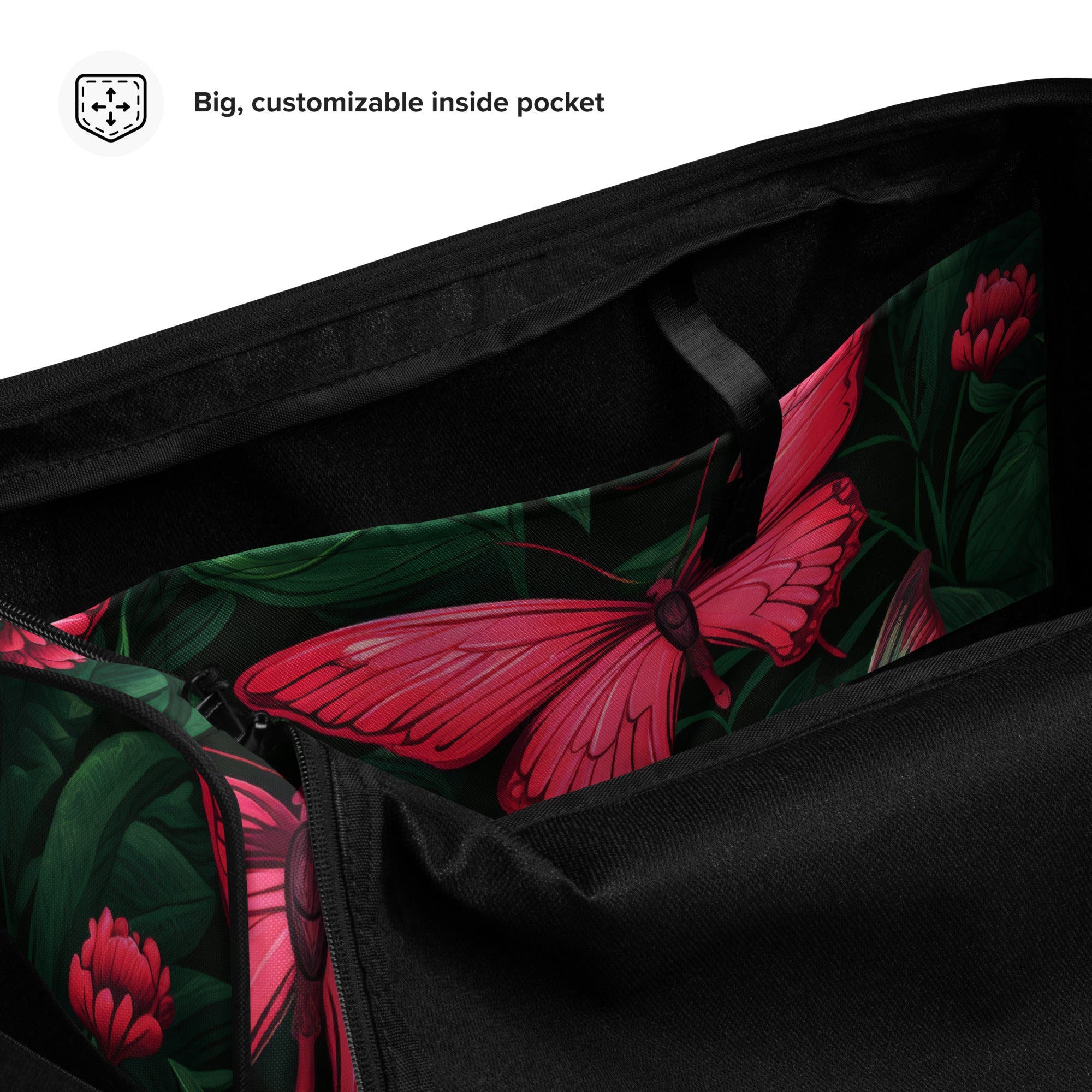 Butterfly Lover's Travel Perfect Duffle Bag
