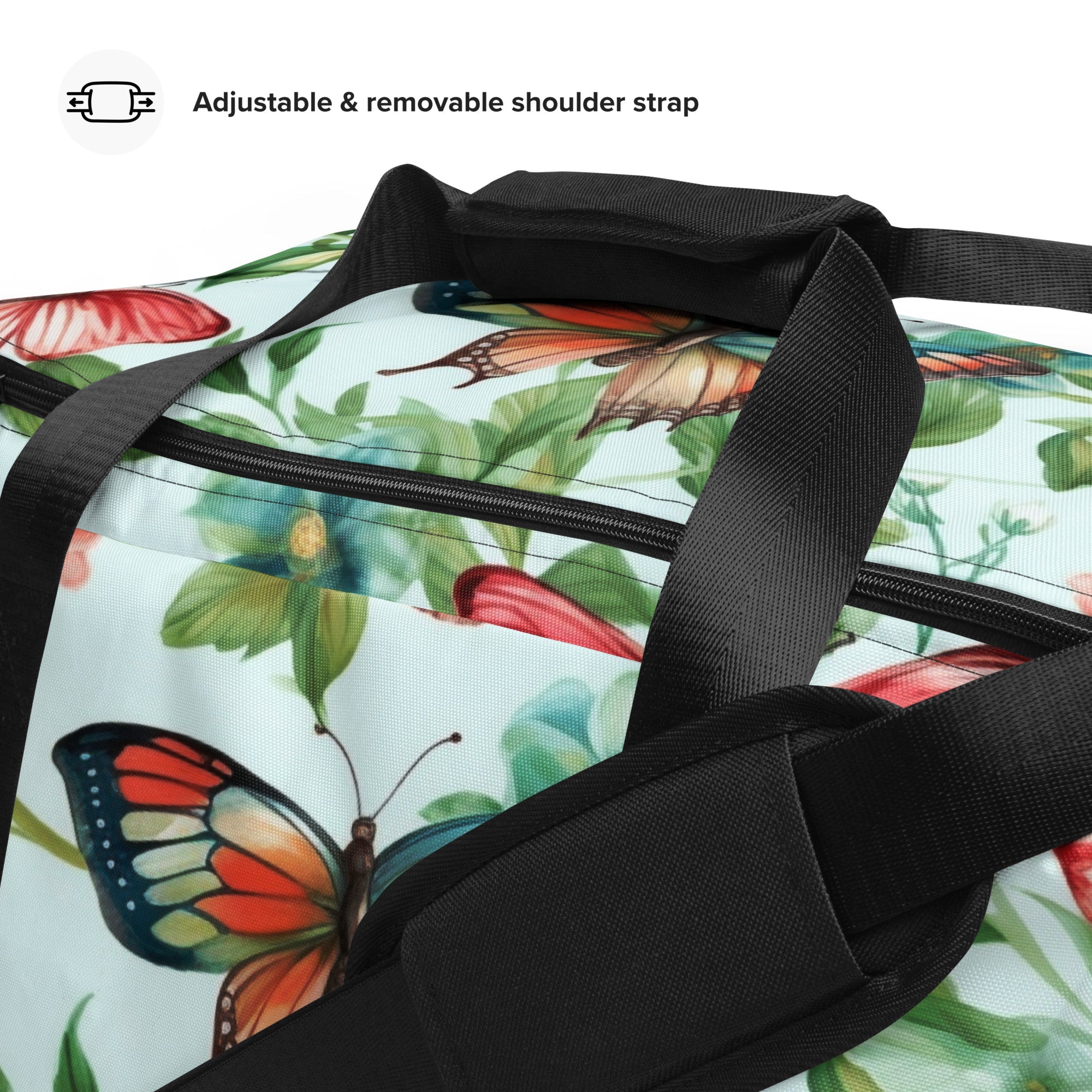 Butterfly Lover's Travel Perfect Duffle Bag