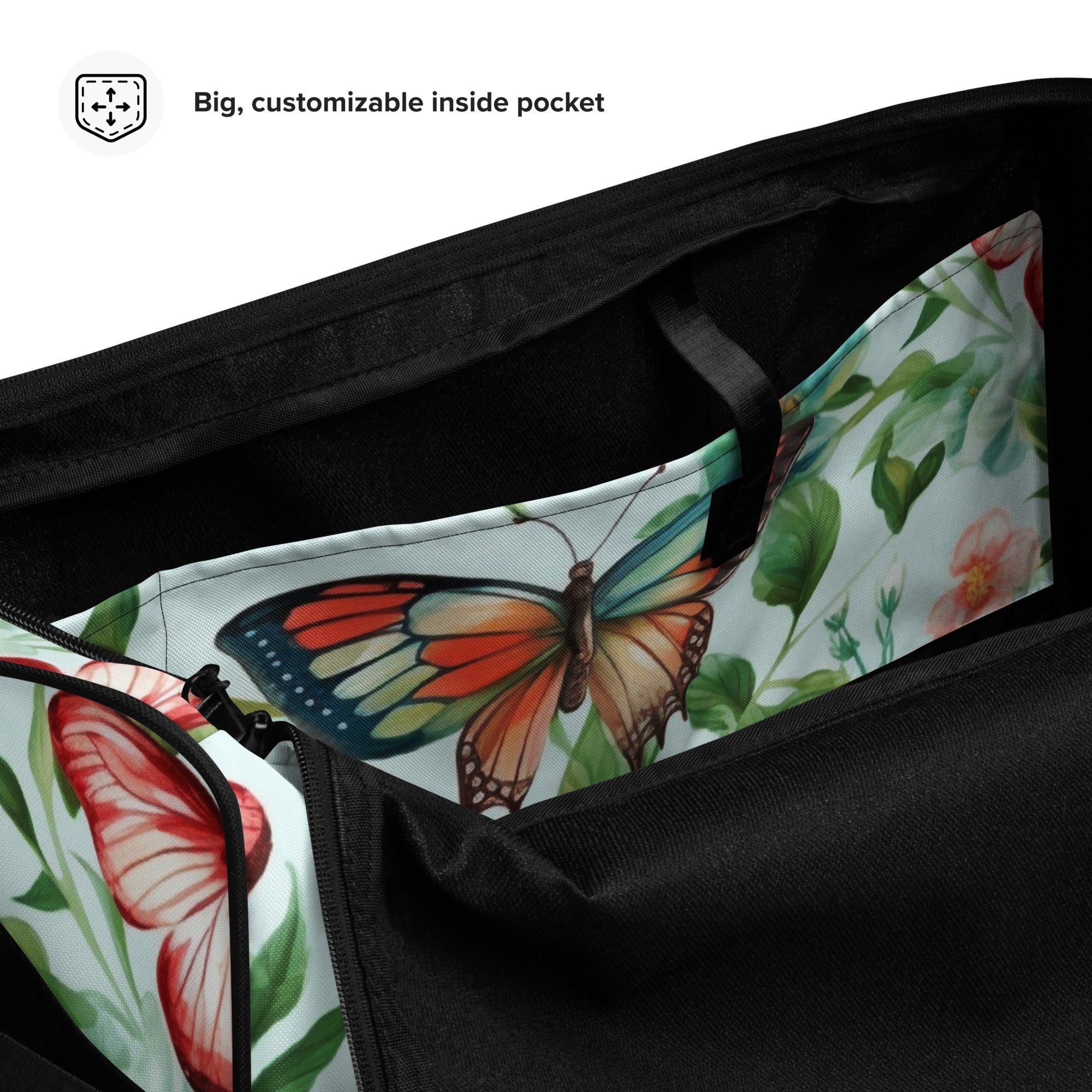 Butterfly Lover's Travel Perfect Duffle Bag