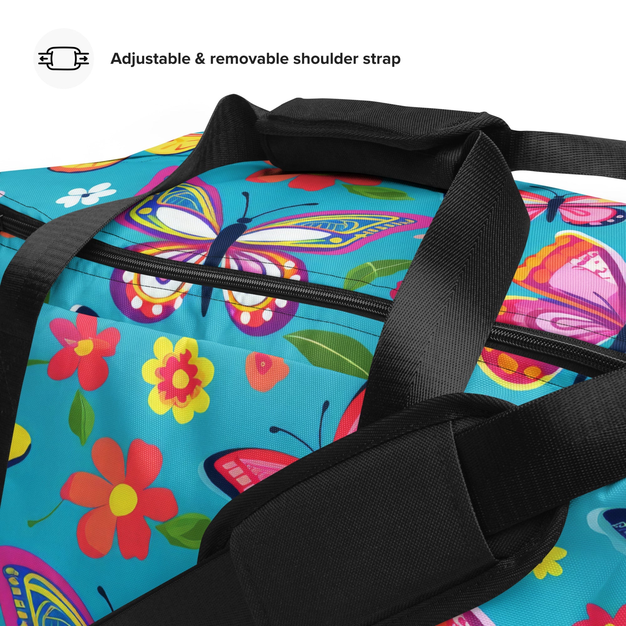 Butterfly Lover's Travel Perfect Duffle Bag