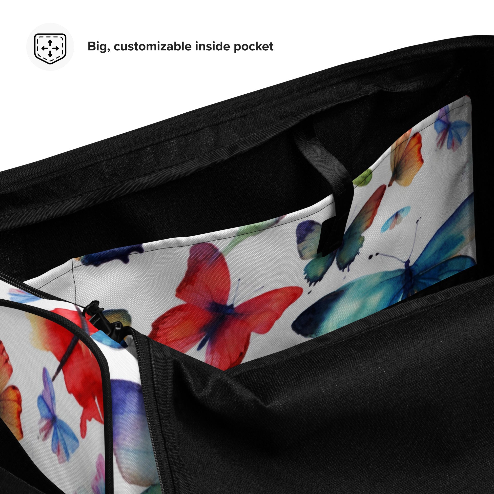 Butterfly Lover's Travel Perfect Duffle Bag