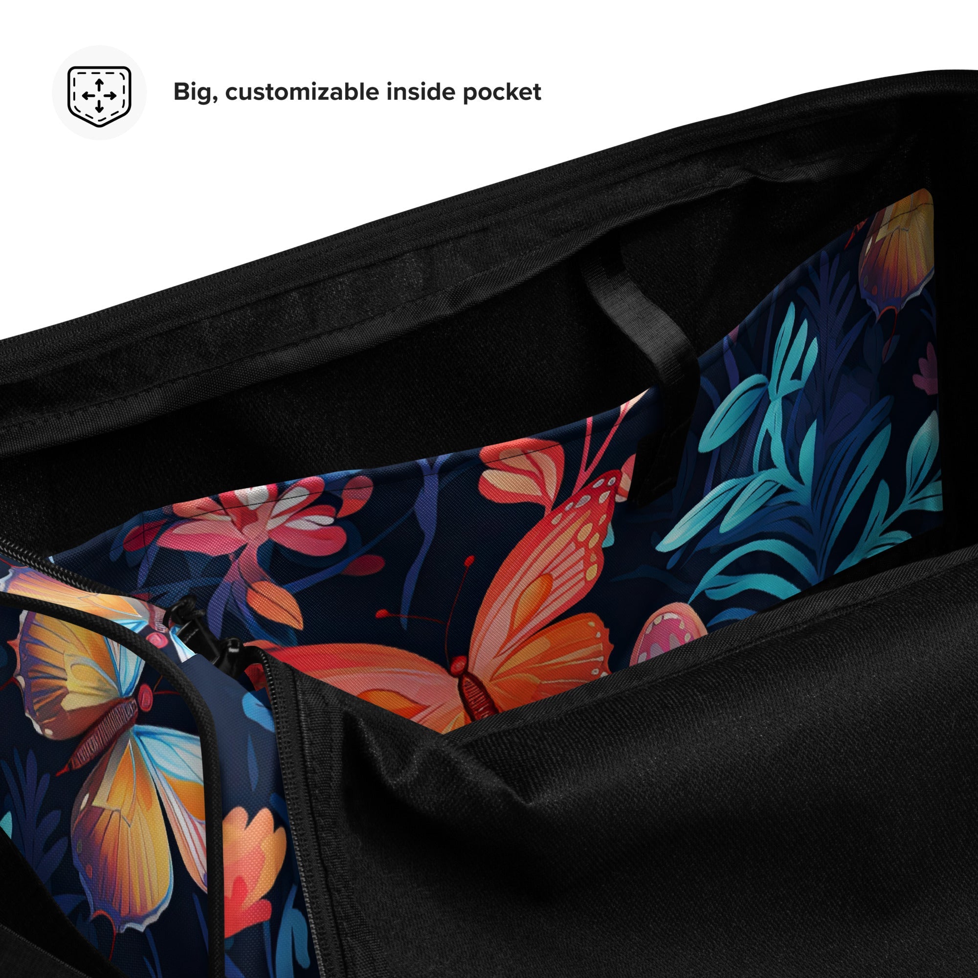 Butterfly Lover's Travel Perfect Duffle Bag