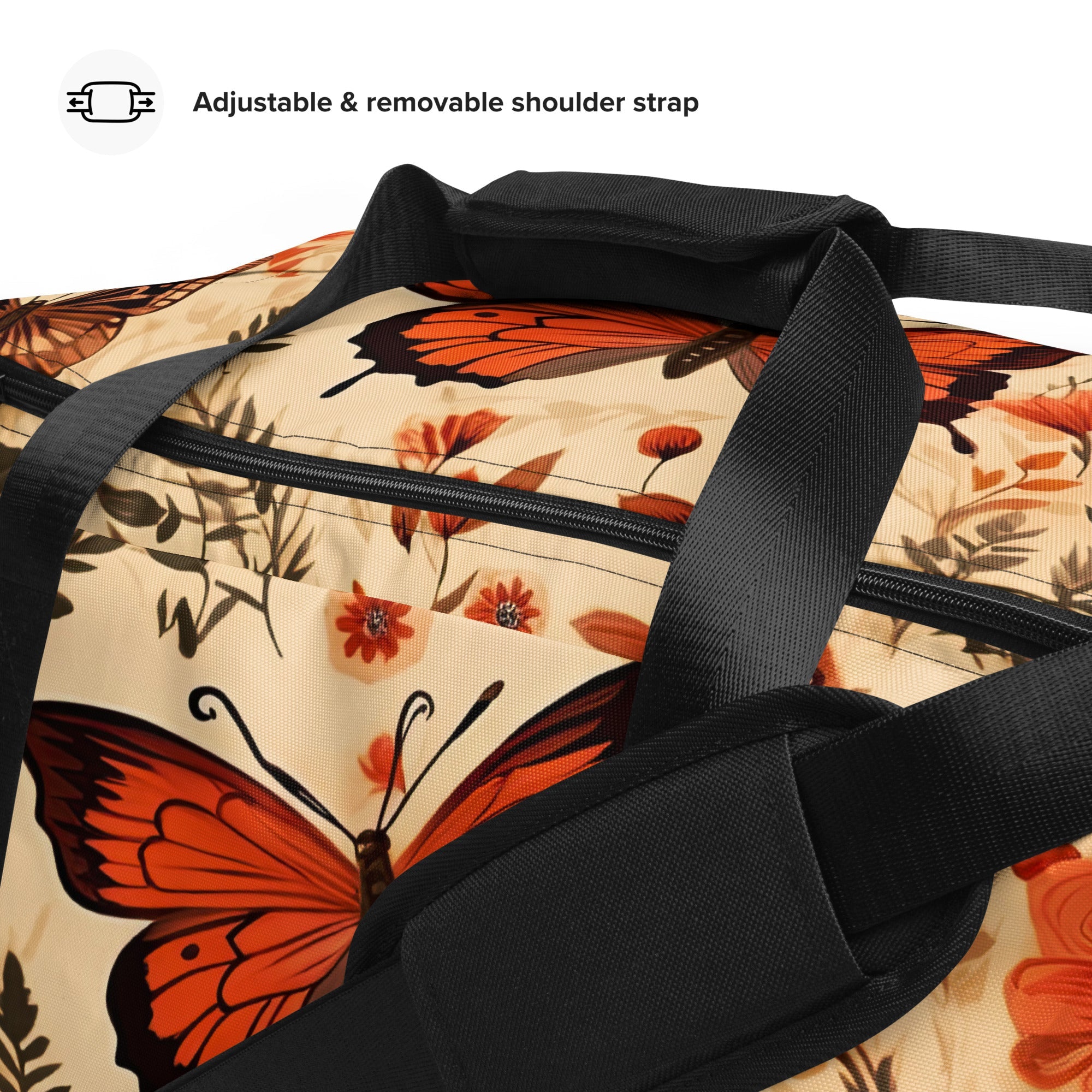 Butterfly Lover's Travel Perfect Duffle Bag