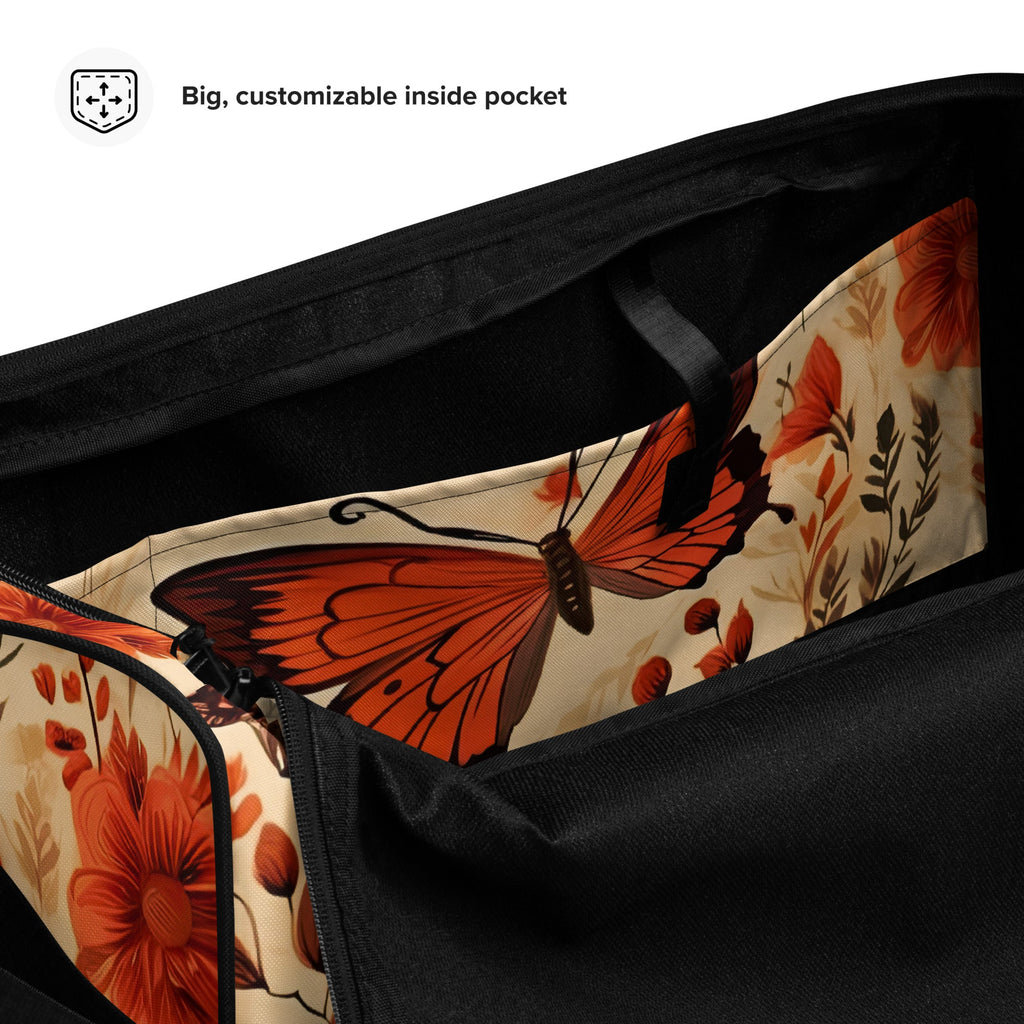 Butterfly Lover's Travel Perfect Duffle Bag