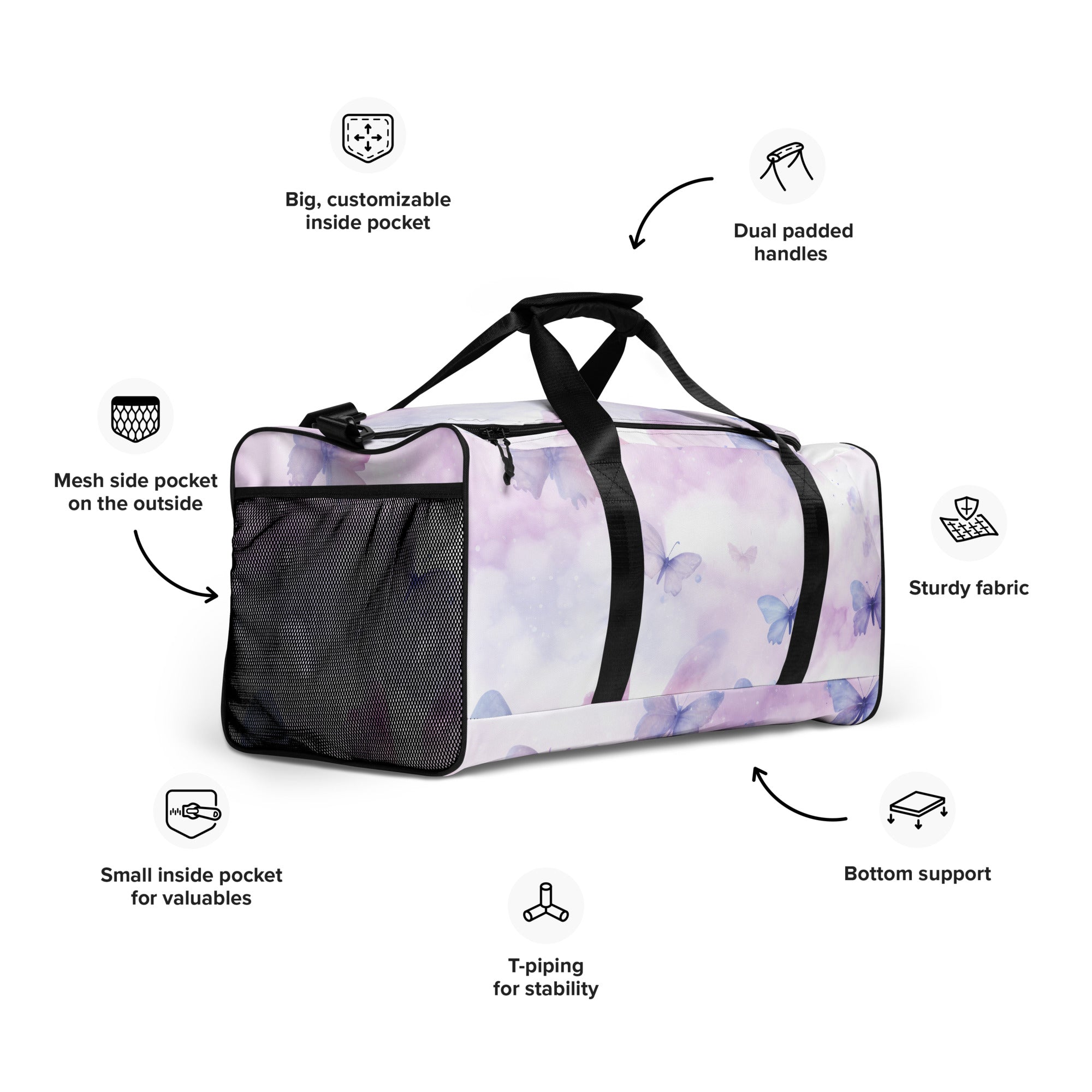 Combat Camo Companion Duffel Bag