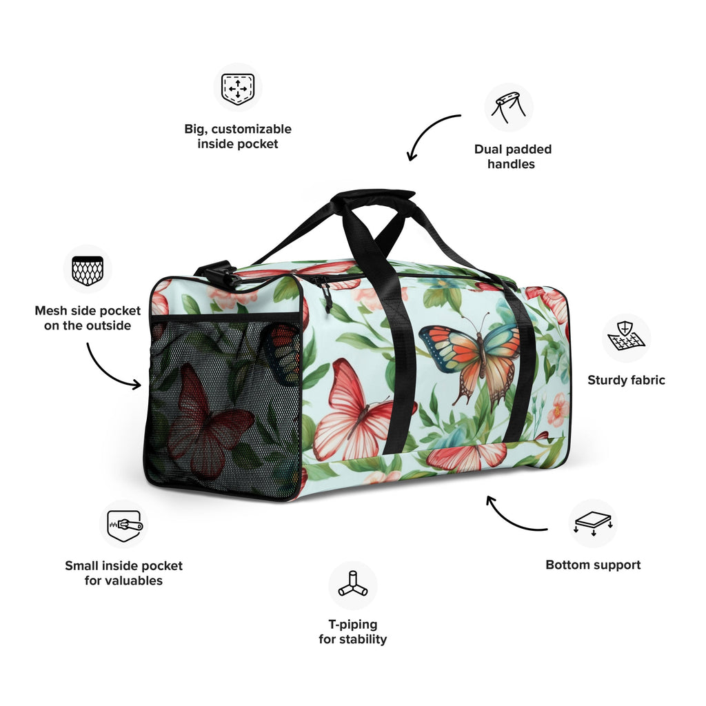 Butterfly Lover's Travel Perfect Duffle Bag
