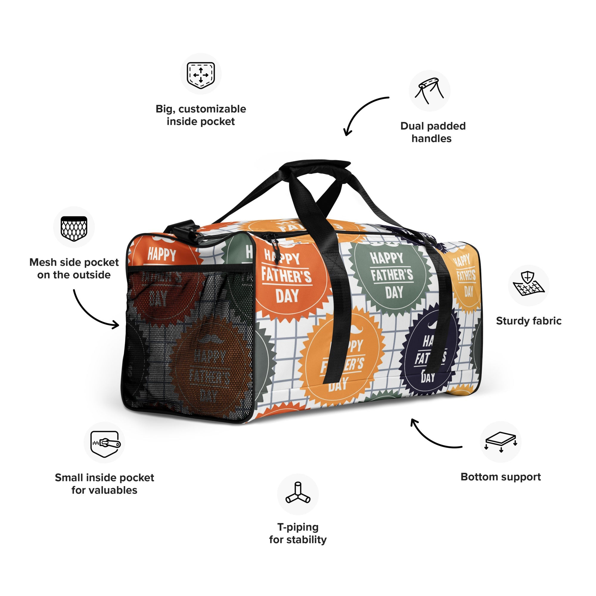 Cool Dad's Adventure-Ready' Duffle Bag