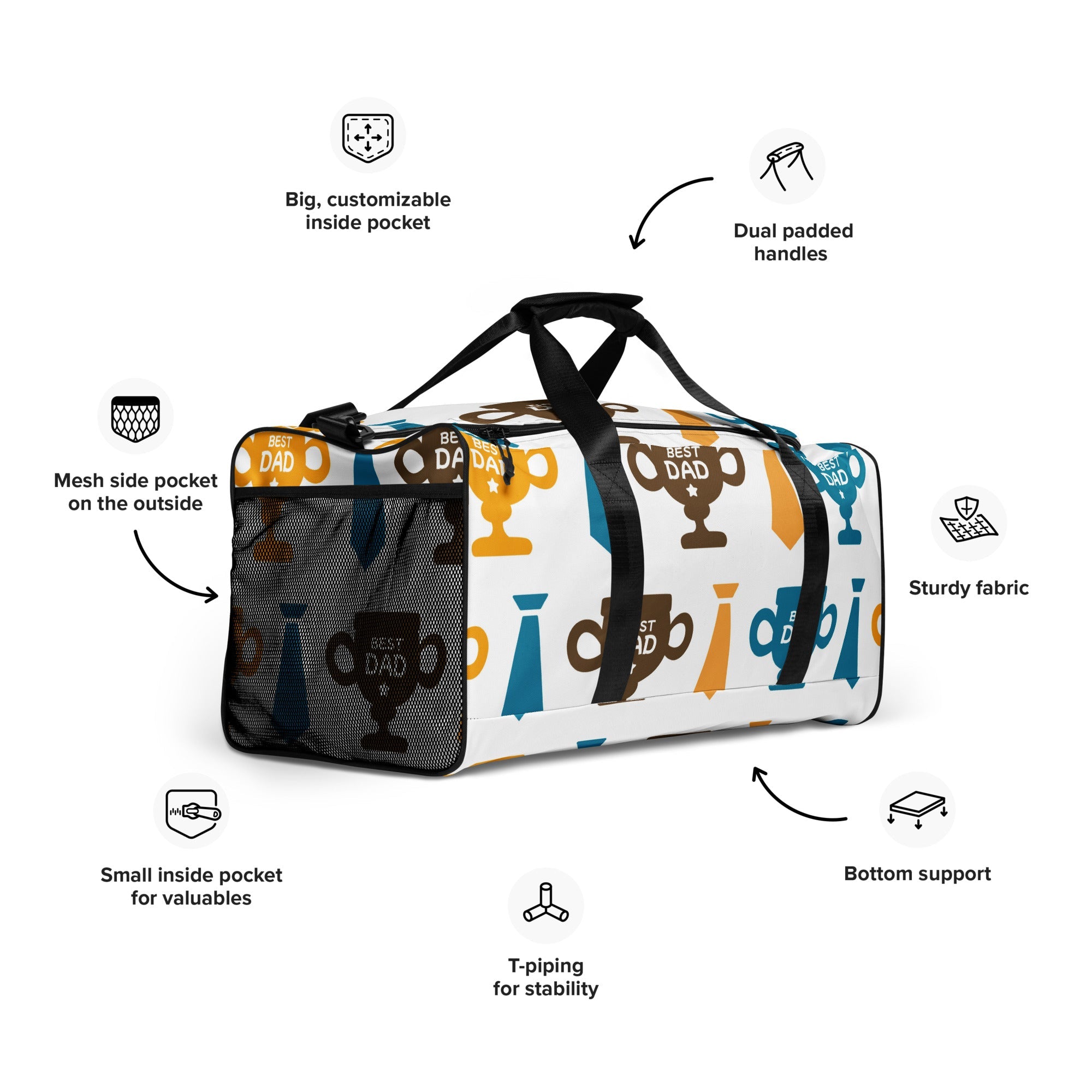 Cool Dad's Adventure-Ready' Duffle Bag