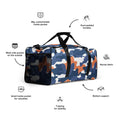 Military Mane Marble Duffle Bag