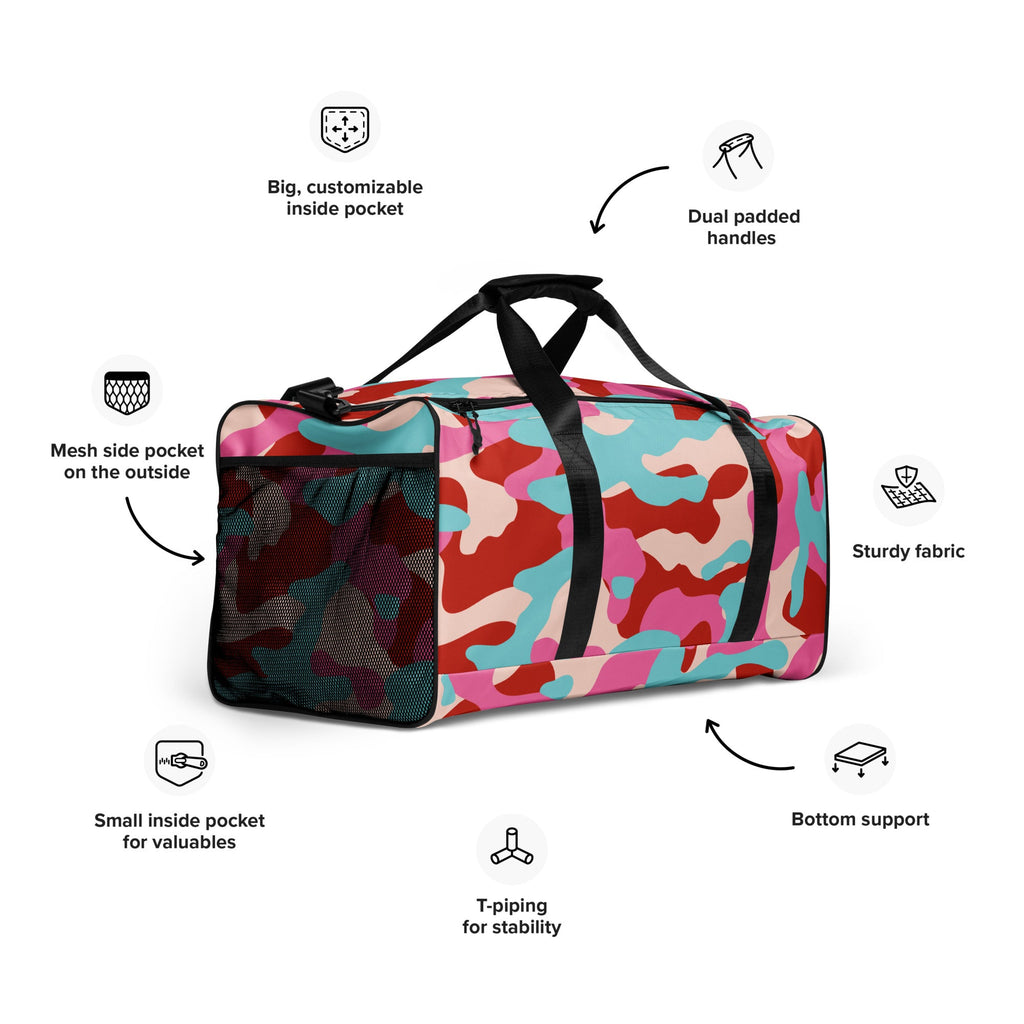 Khaki Camouflage Cruiser Bag