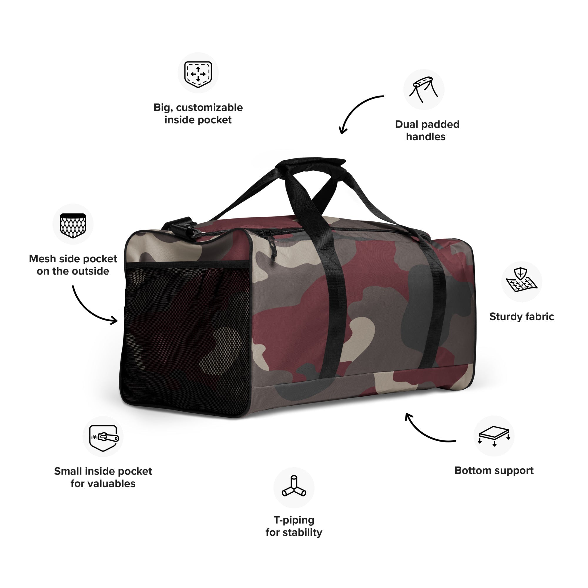 Camo Cadet Companion Carrier Bag