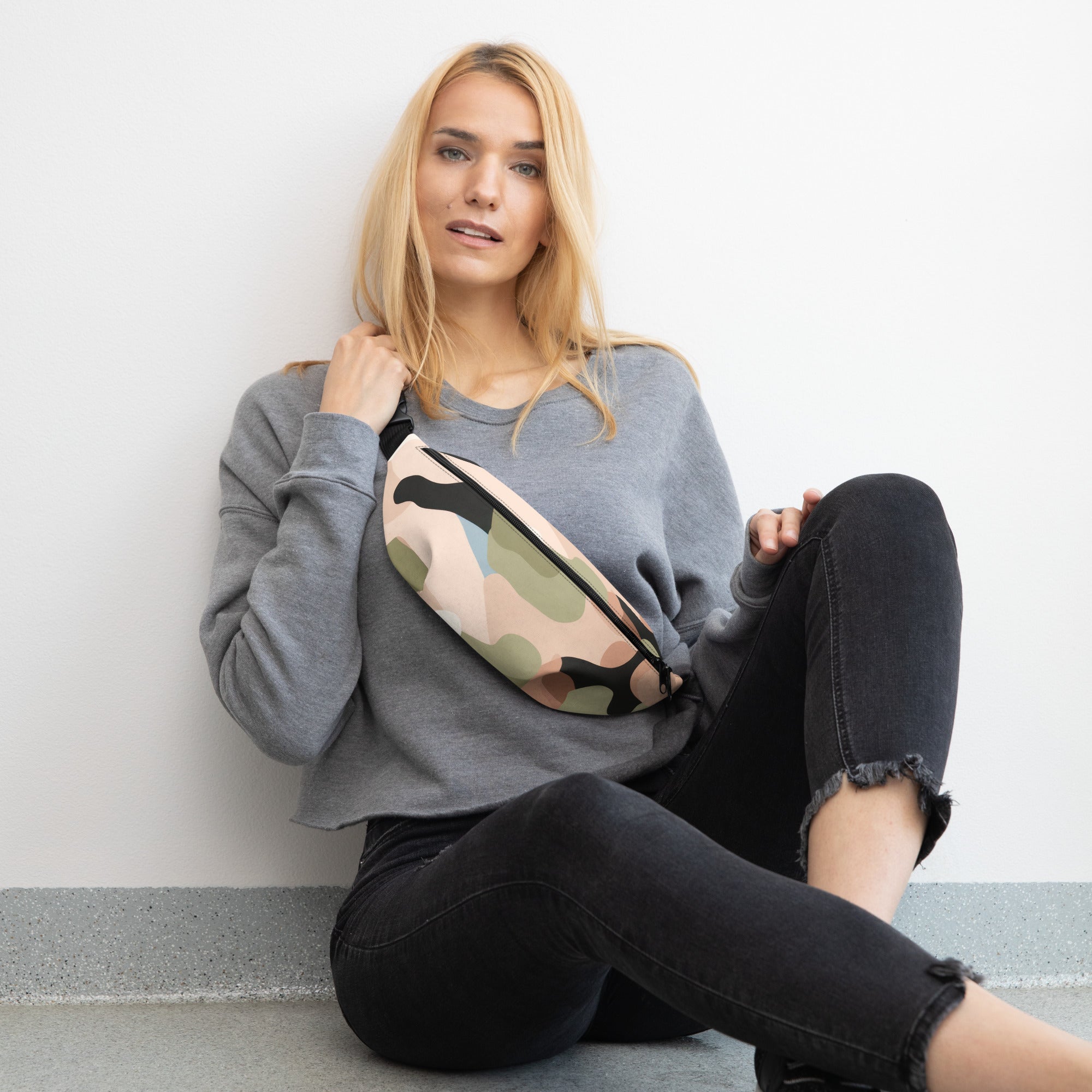 Camouflage Compact Carrier Waist Bag