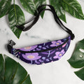 Floral Fanny Pack, Flower Lover Waist Bag, Botanical Hip Pouch, Flower Enthusiast Waist Pack, Blossom Hip Sack, Lovely Bloom Belt Bag, Spring Inspired