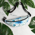Floral Fanny Pack, Flower Lover Waist Bag, Botanical Hip Pouch, Flower Enthusiast Waist Pack, Blossom Hip Sack, Lovely Bloom Belt Bag, Spring Inspired