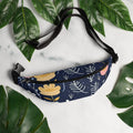 Floral Fanny Pack, Flower Lover Waist Bag, Botanical Hip Pouch, Flower Enthusiast Waist Pack, Blossom Hip Sack, Lovely Bloom Belt Bag, Spring Inspired