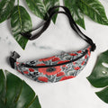 Floral Fanny Pack, Flower Lover Waist Bag, Botanical Hip Pouch, Flower Enthusiast Waist Pack, Blossom Hip Sack, Lovely Bloom Belt Bag, Spring Inspired