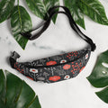 Floral Fanny Pack, Flower Lover Waist Bag, Botanical Hip Pouch, Flower Enthusiast Waist Pack, Blossom Hip Sack, Lovely Bloom Belt Bag, Spring Inspired