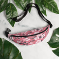 Floral Fanny Pack, Flower Lover Waist Bag, Botanical Hip Pouch, Flower Enthusiast Waist Pack, Blossom Hip Sack, Lovely Bloom Belt Bag, Spring Inspired