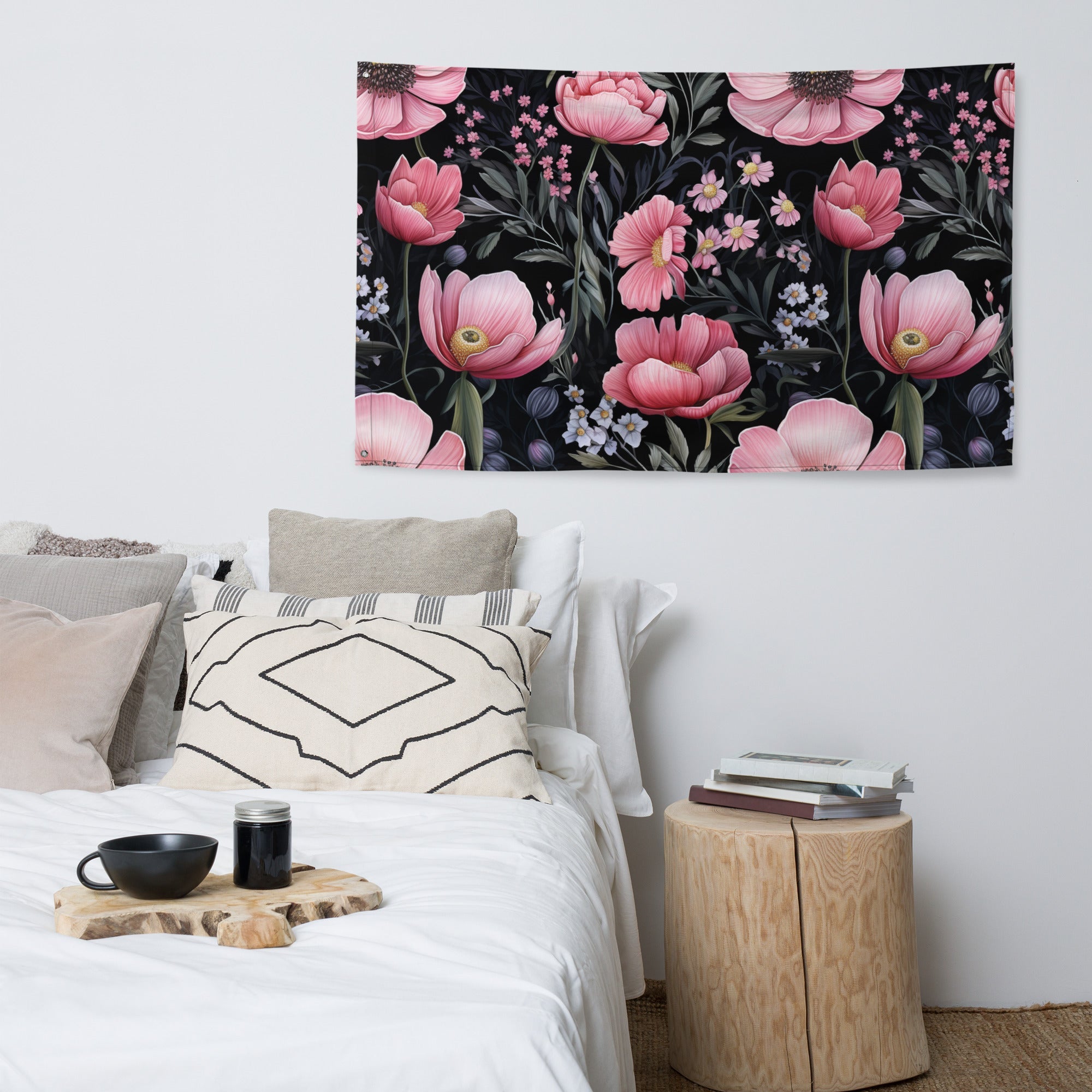 Floral Lover's Flower Enthusiast Wall Hanging Flag