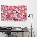 Floral Lover's Flower Enthusiast Wall Hanging Flag