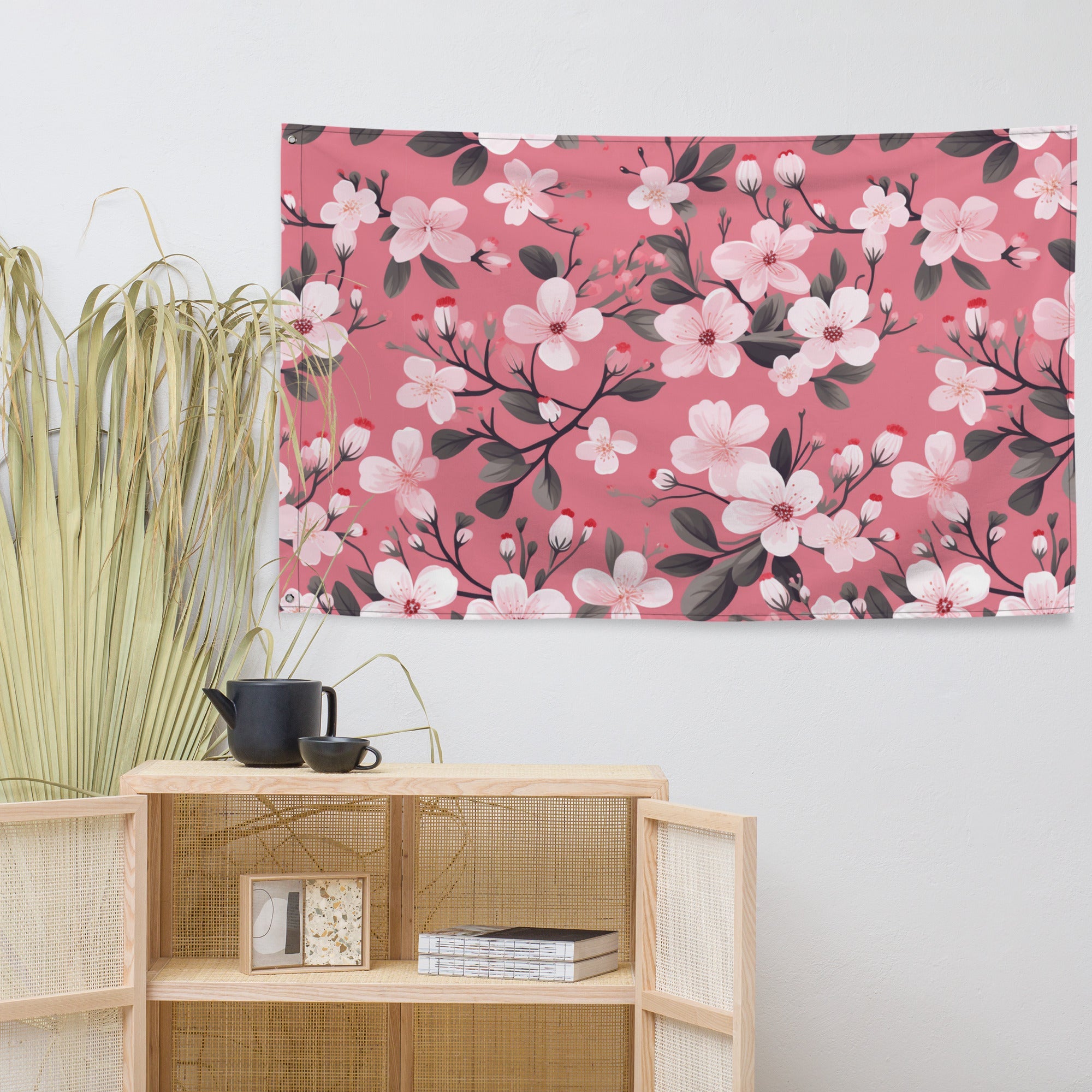 Floral Lover's Flower Enthusiast Wall Hanging Flag