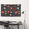 Floral Lover's Flower Enthusiast Wall Hanging Flag