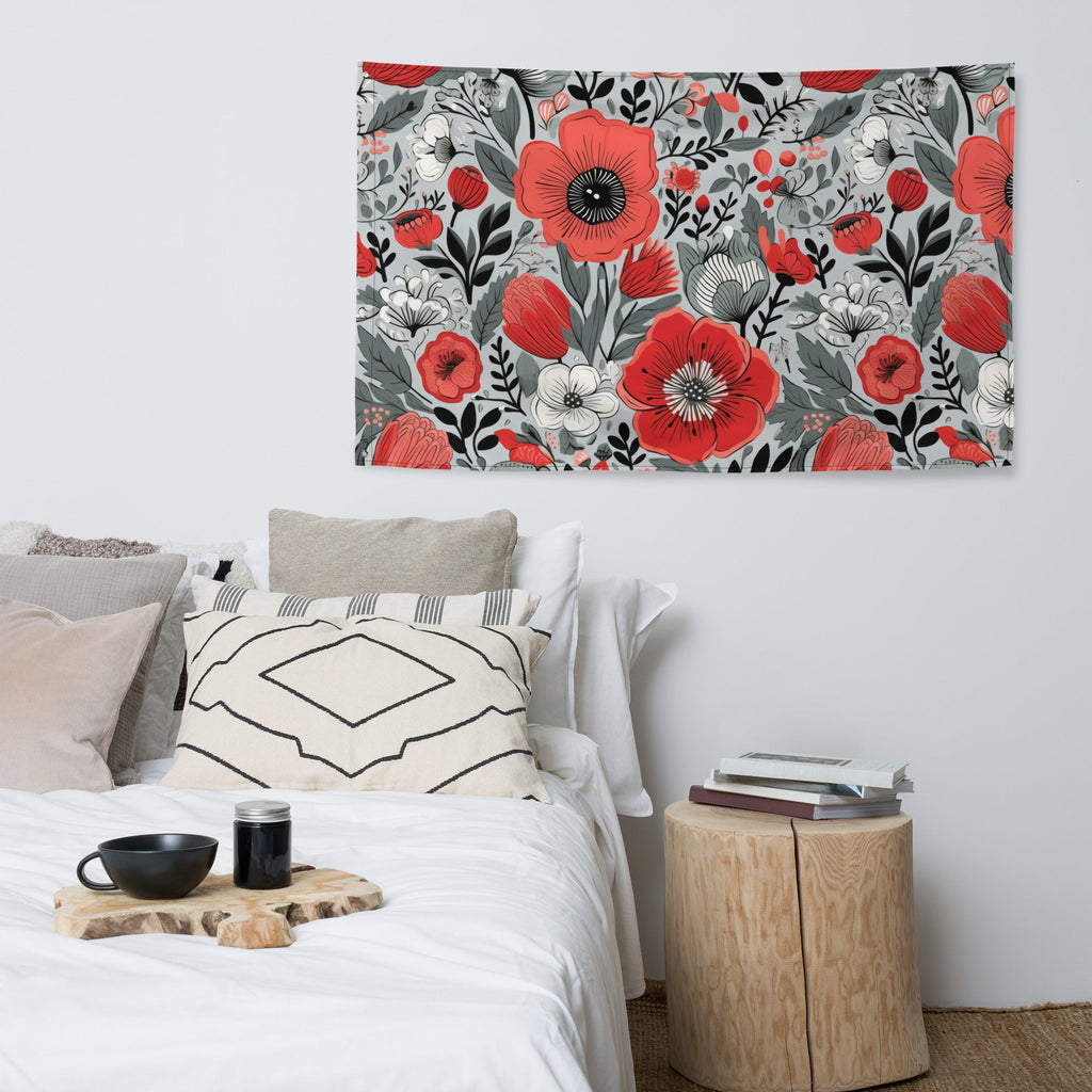 Floral Lover's Flower Enthusiast Wall Hanging Flag