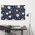 Floral Lover's Flower Enthusiast Wall Hanging Flag