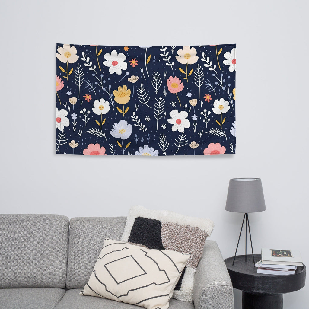 Floral Lover's Flower Enthusiast Wall Hanging Flag