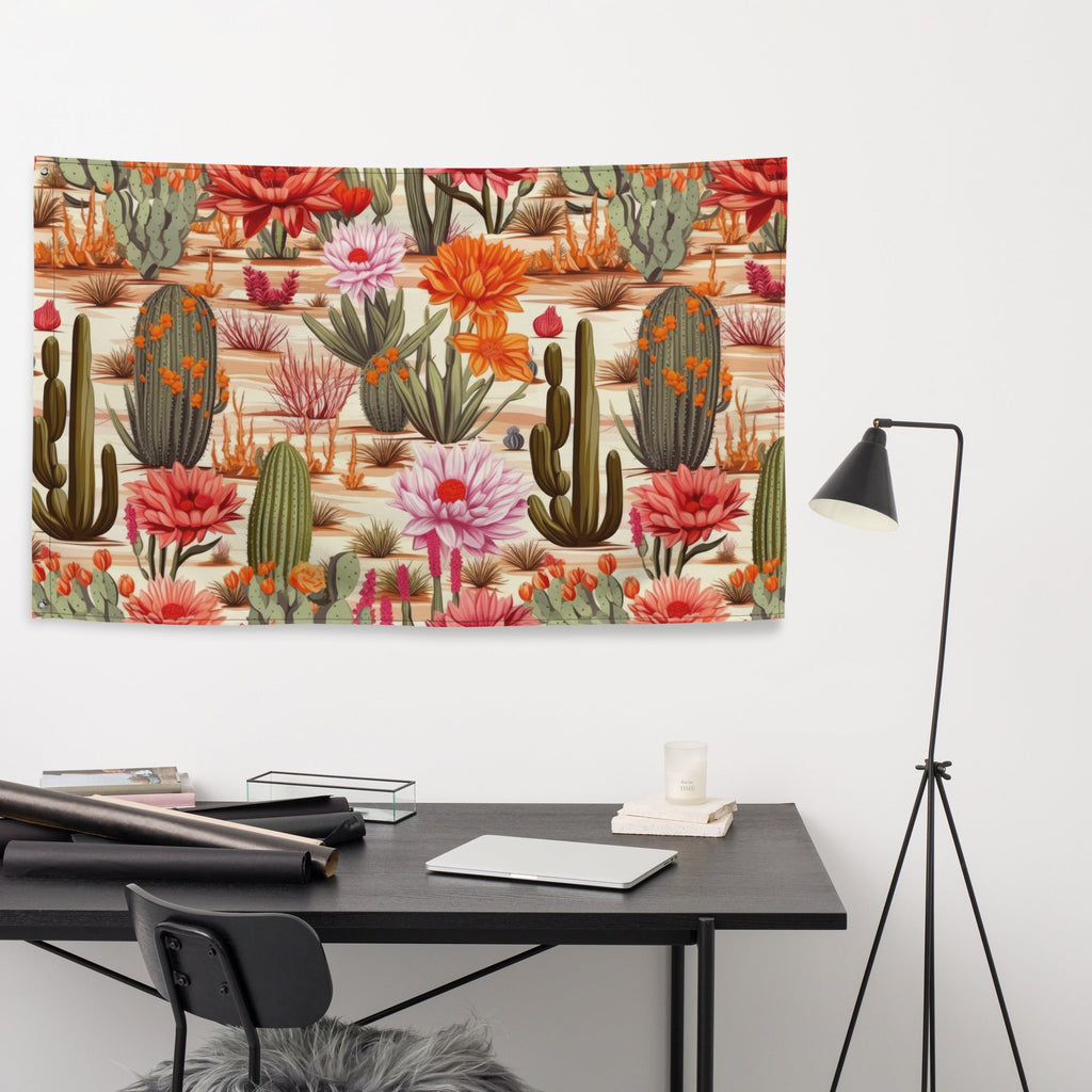 Floral Lover's Flower Enthusiast Wall Hanging Flag