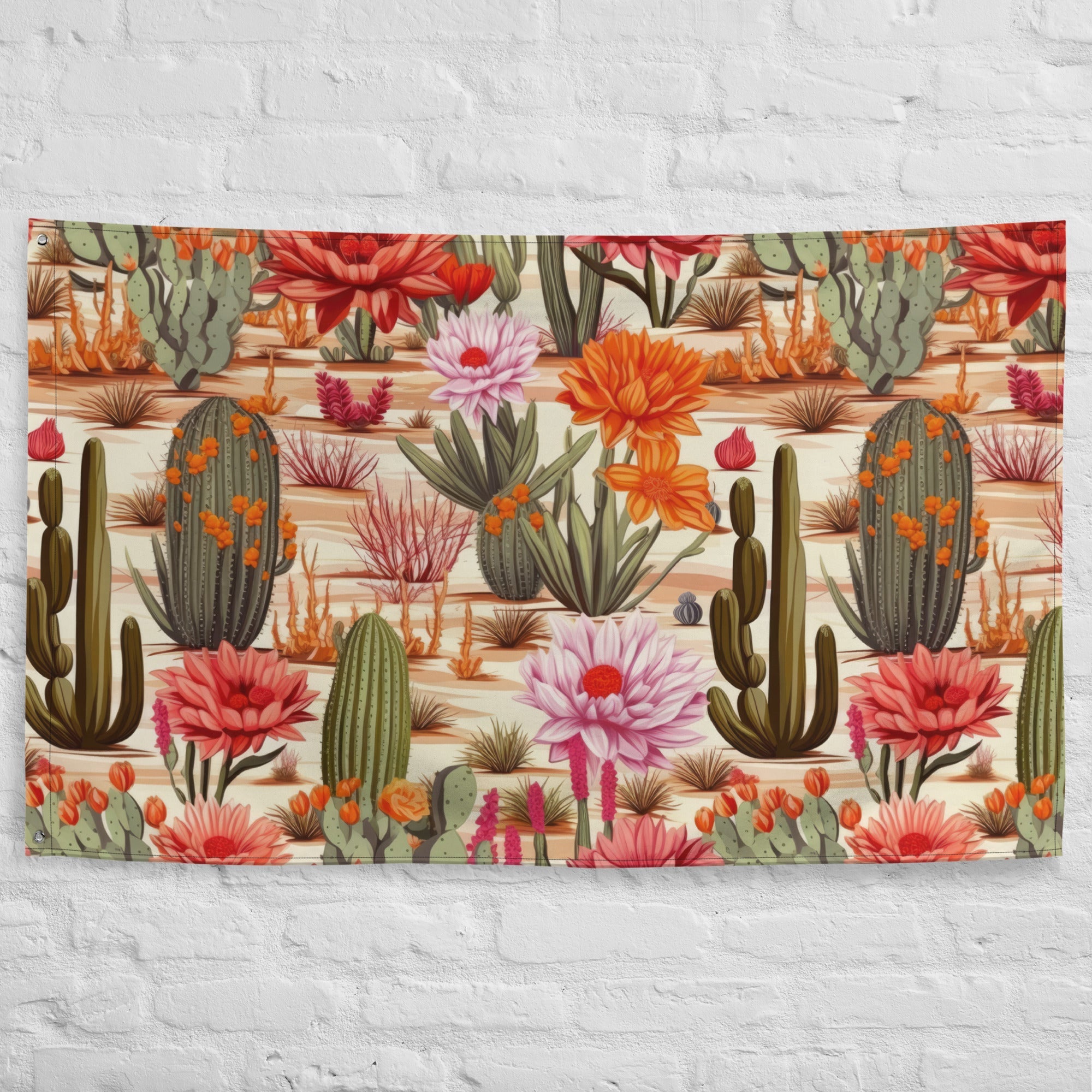 Floral Lover's Flower Enthusiast Wall Hanging Flag