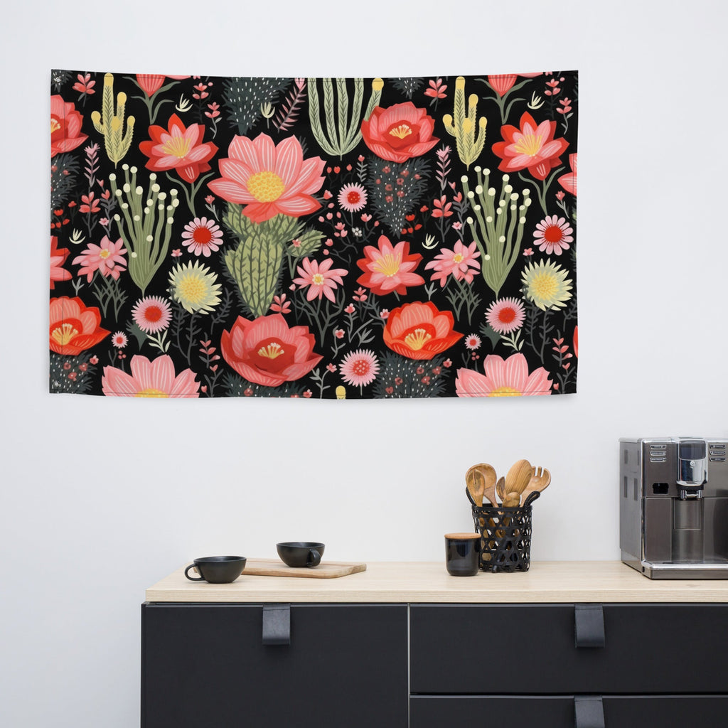 Floral Lover's Flower Enthusiast Wall Hanging Flag