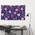 Floral Lover's Flower Enthusiast Wall Hanging Flag