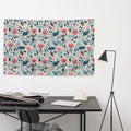 Floral Lover's Flower Enthusiast Wall Hanging Flag