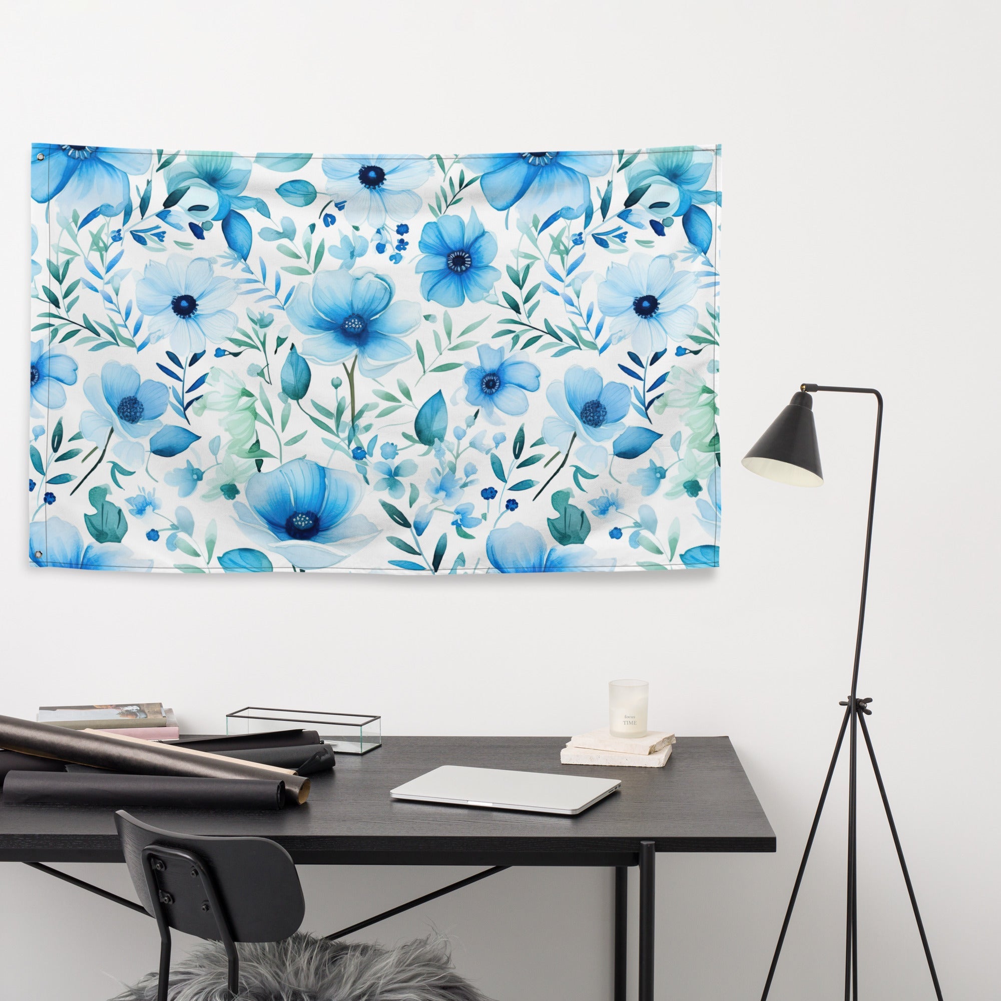 Floral Lover's Flower Enthusiast Wall Hanging Flag