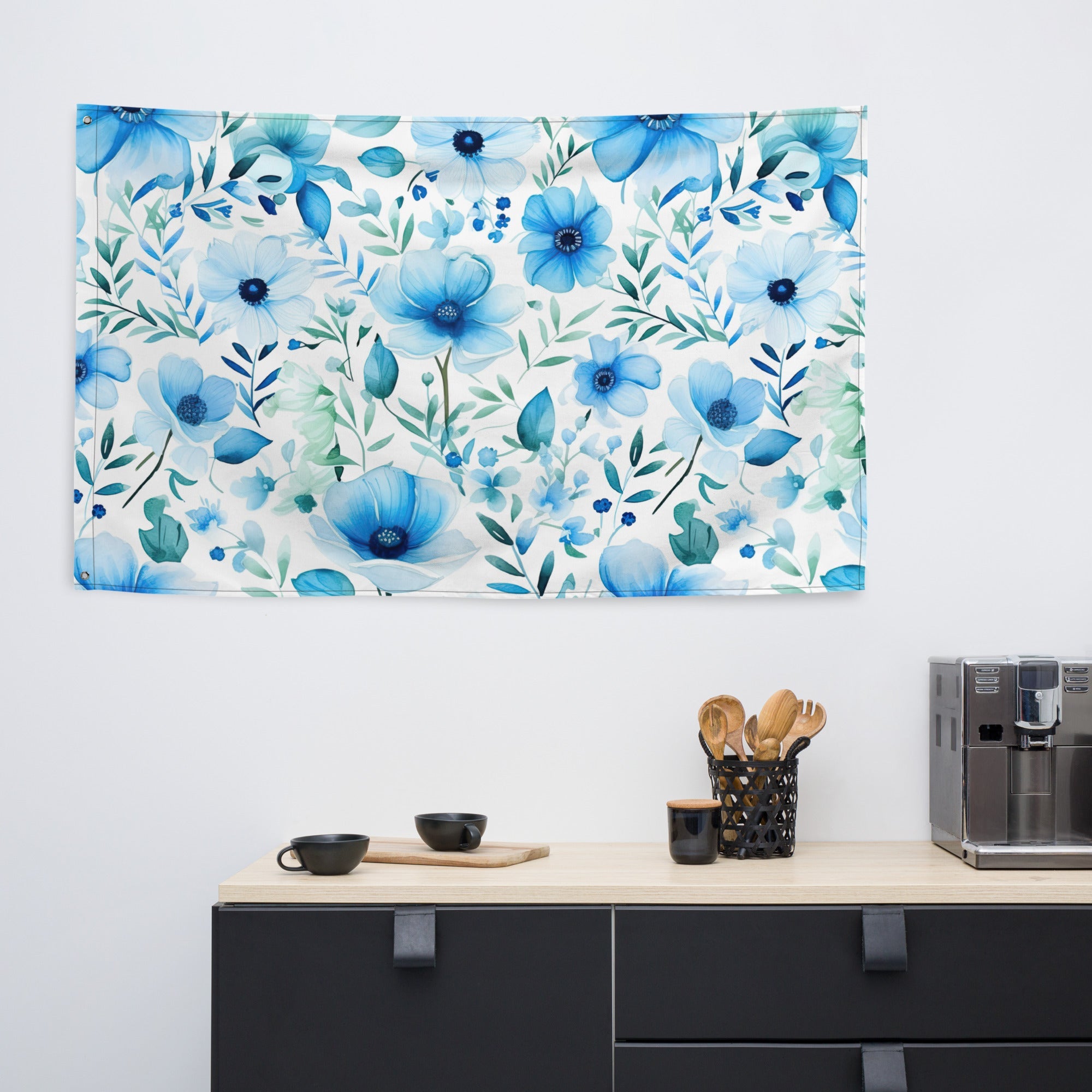 Floral Lover's Flower Enthusiast Wall Hanging Flag