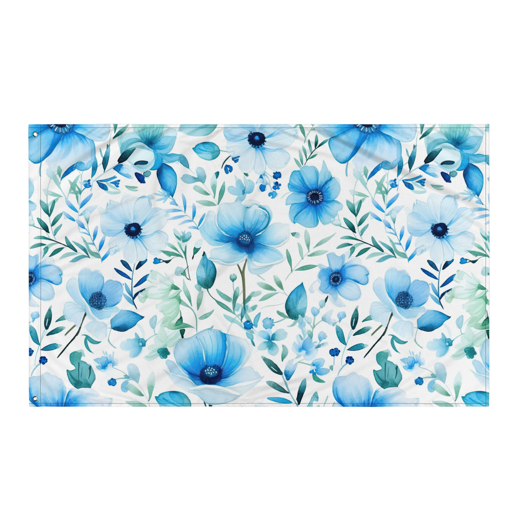 Floral Lover's Flower Enthusiast Wall Hanging Flag