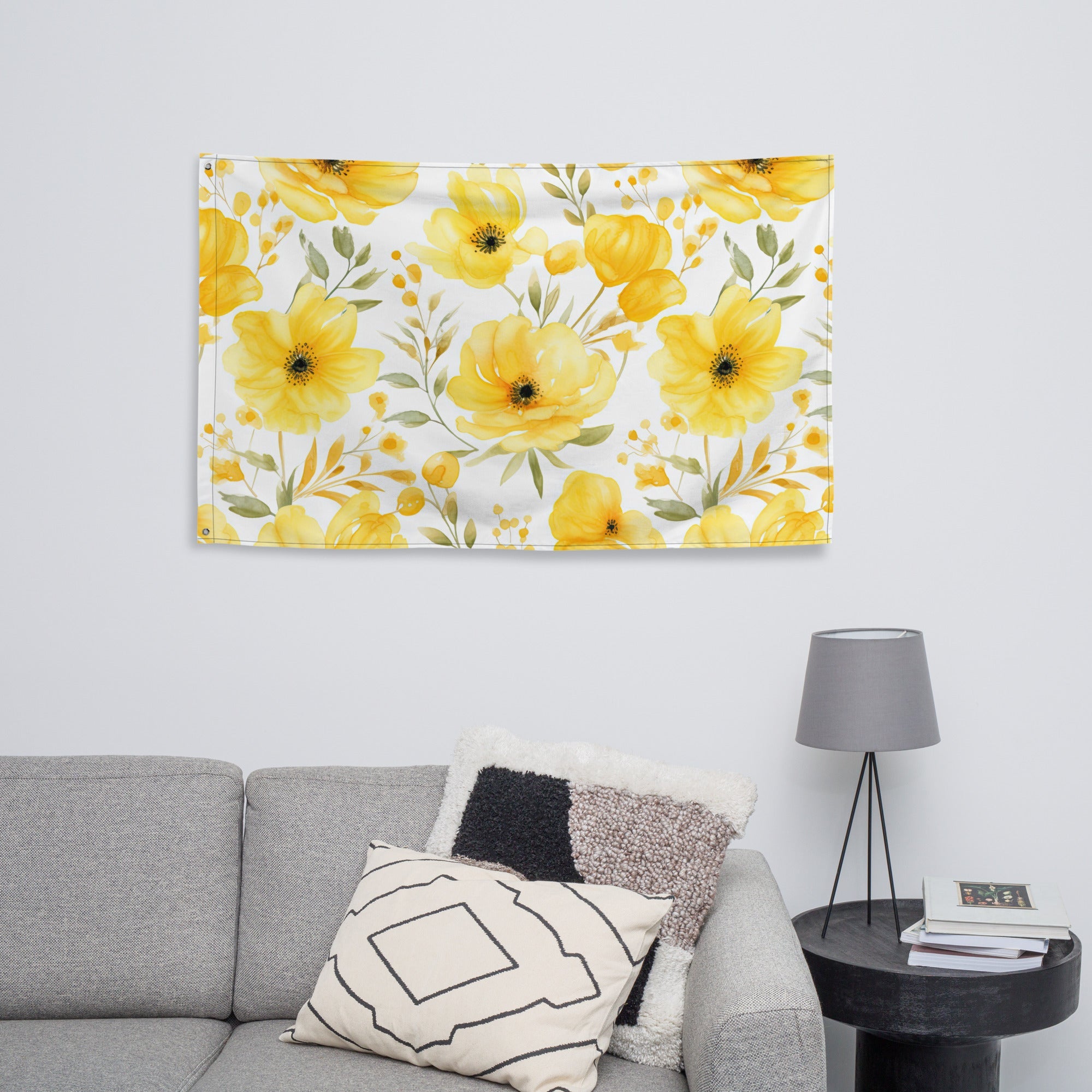 Floral Lover's Flower Enthusiast Wall Hanging Flag