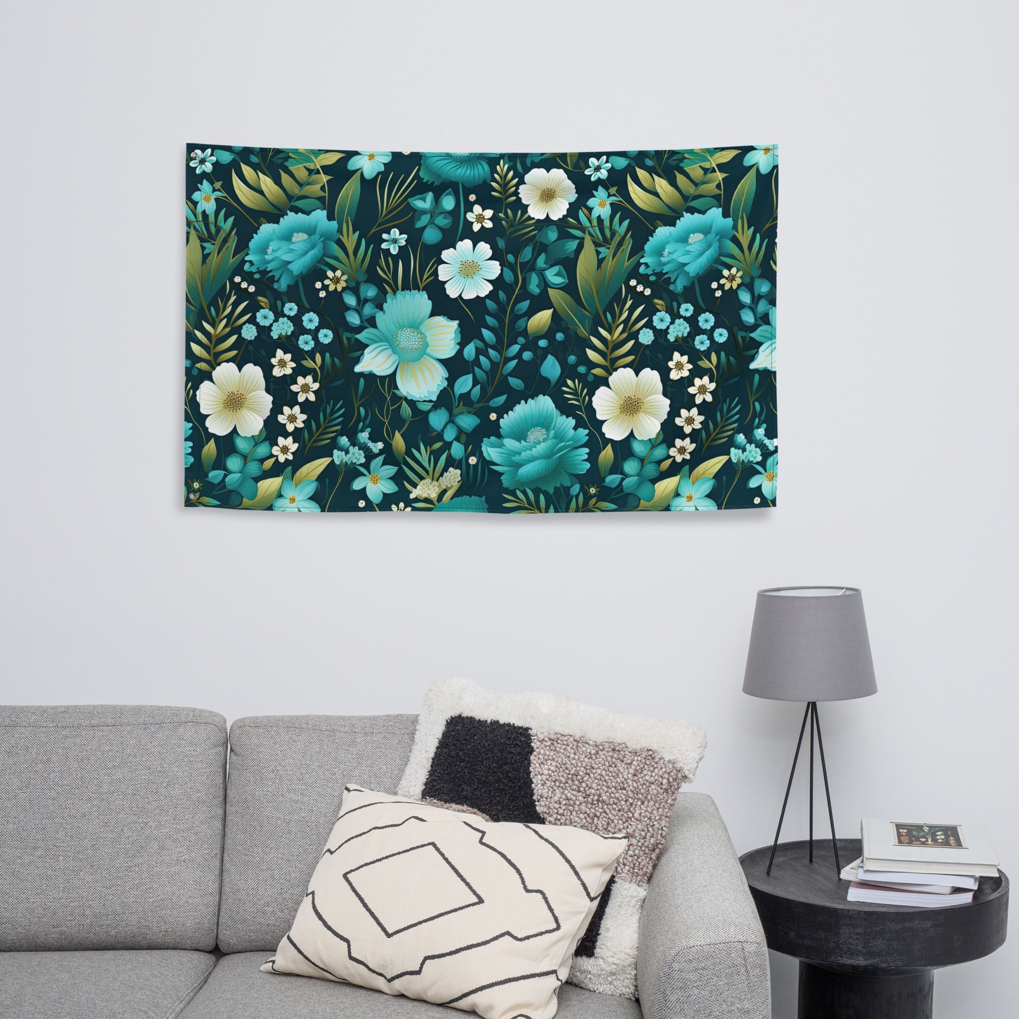 Floral Lover's Flower Enthusiast Wall Hanging Flag