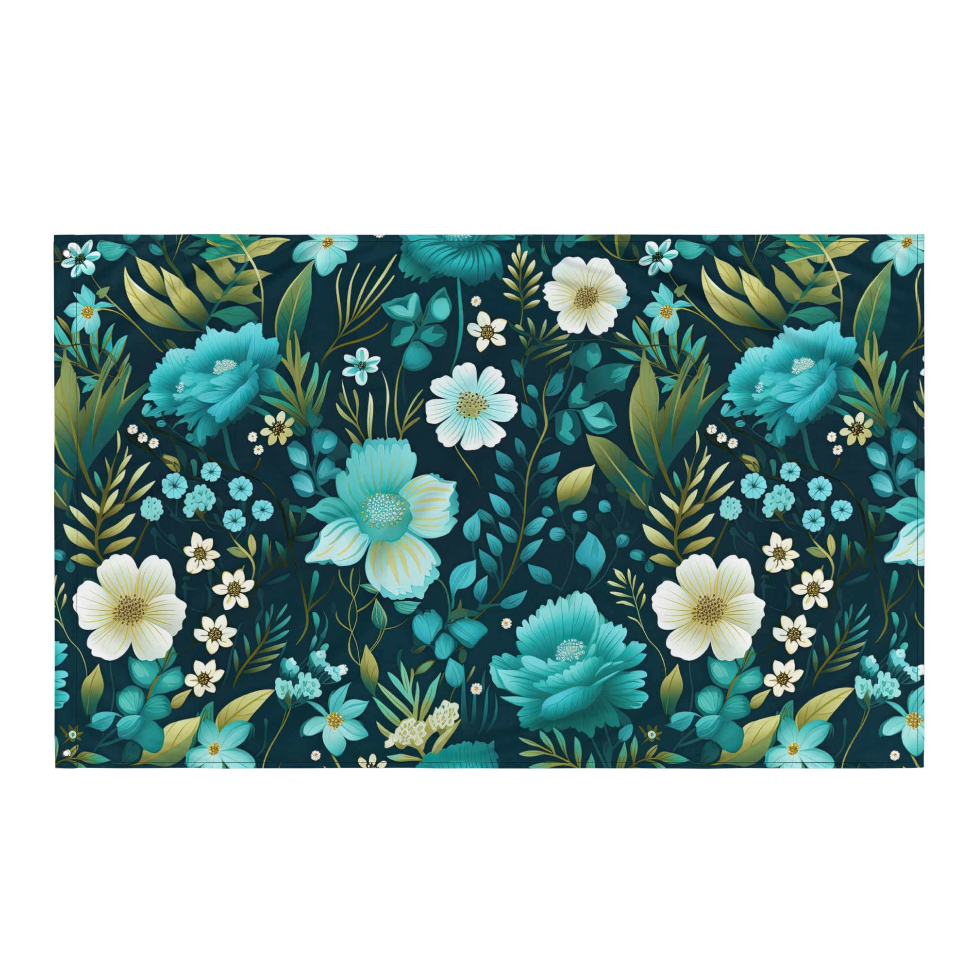 Floral Lover's Flower Enthusiast Wall Hanging Flag