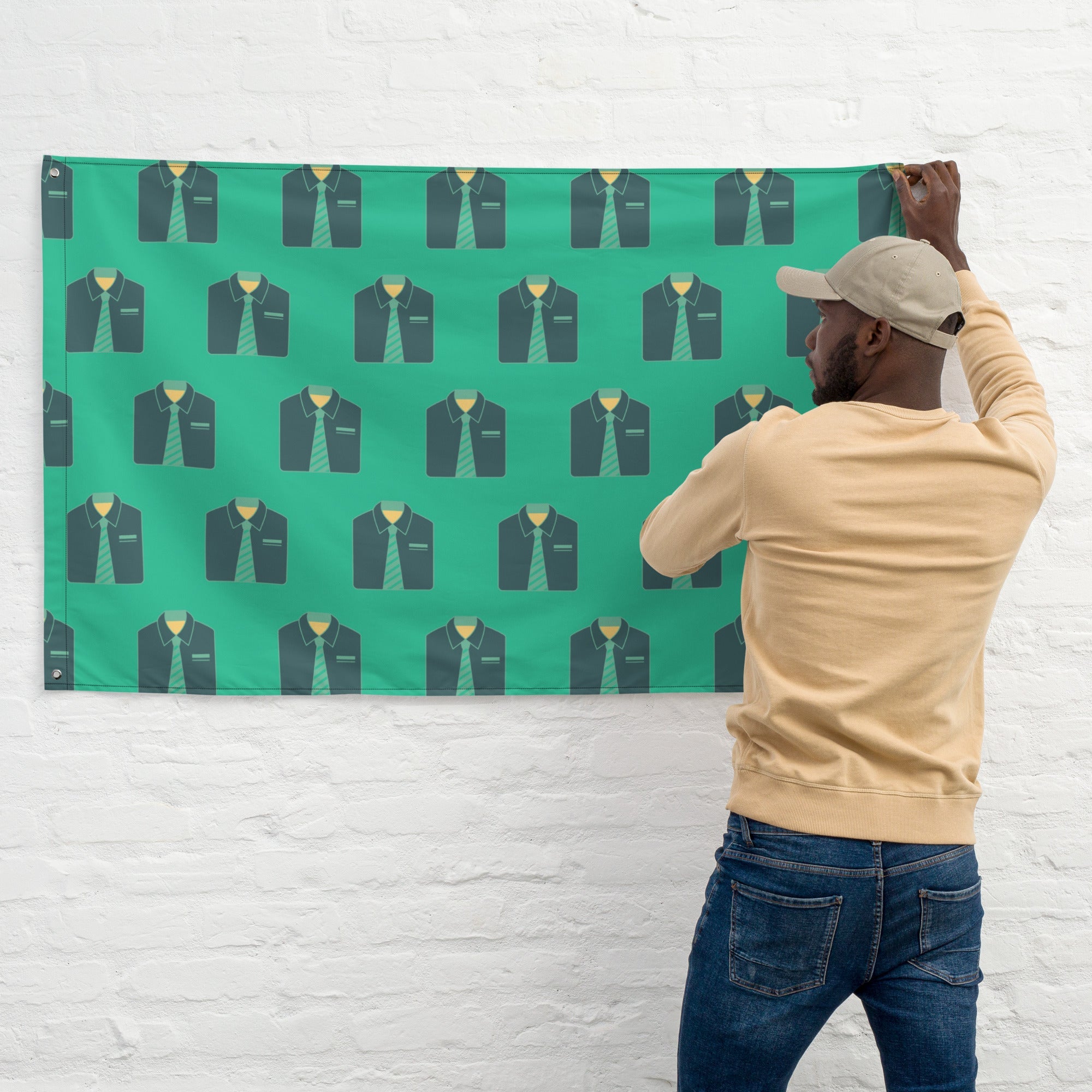 Cool Dad's Charming Yet Practical Wall Hanging Decorative Flag.